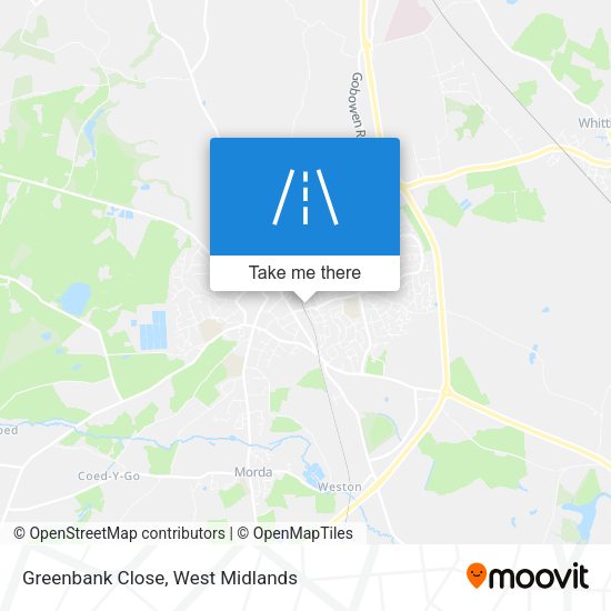 Greenbank Close map