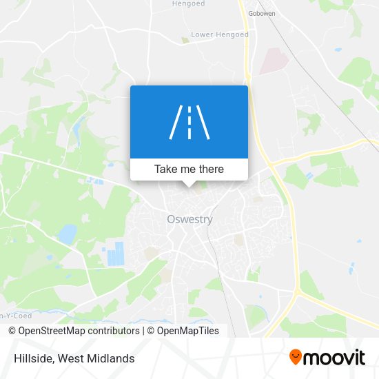 Hillside map