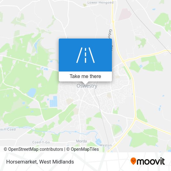 Horsemarket map