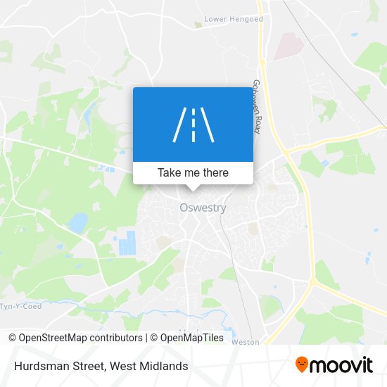 Hurdsman Street map