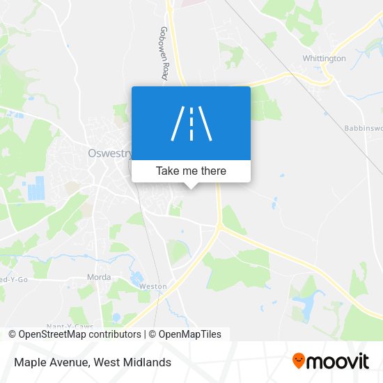 Maple Avenue map