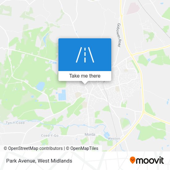 Park Avenue map