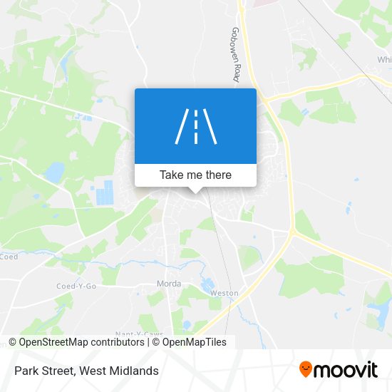 Park Street map