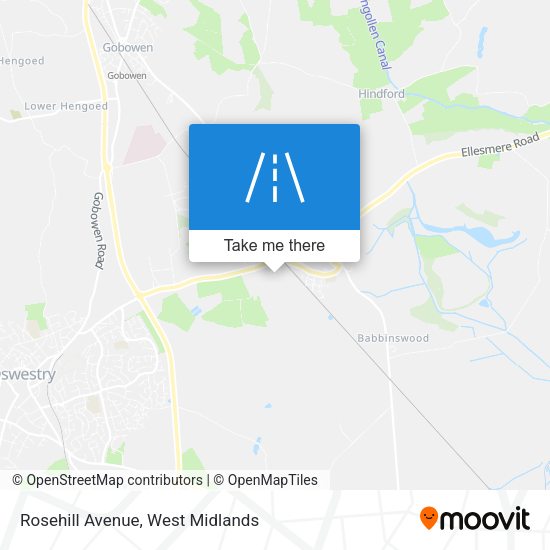 Rosehill Avenue map