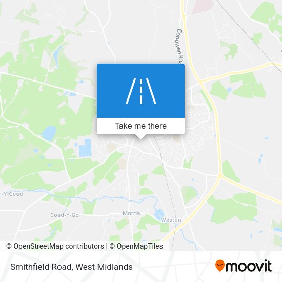 Smithfield Road map