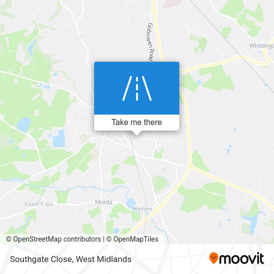 Southgate Close map