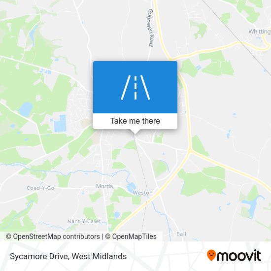 Sycamore Drive map