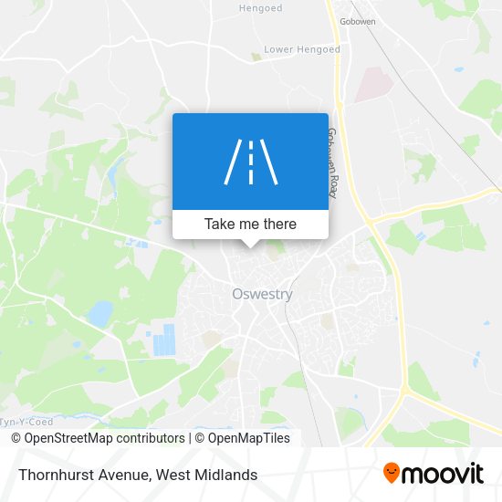 Thornhurst Avenue map