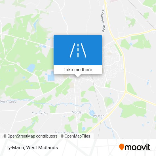 Ty-Maen map