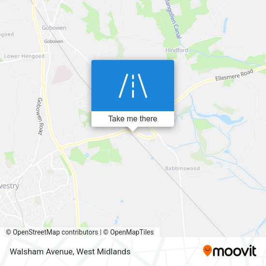 Walsham Avenue map