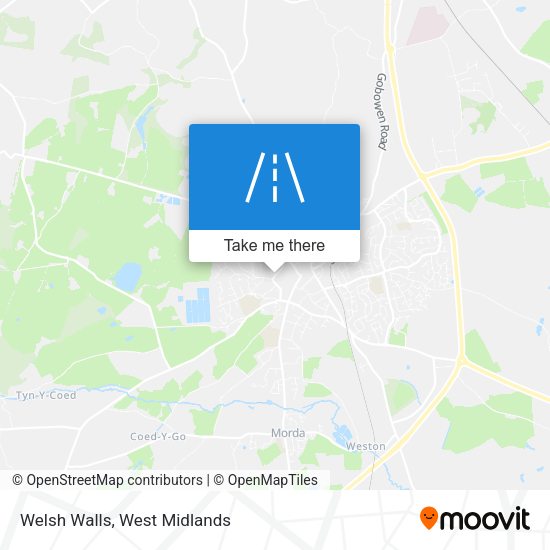 Welsh Walls map