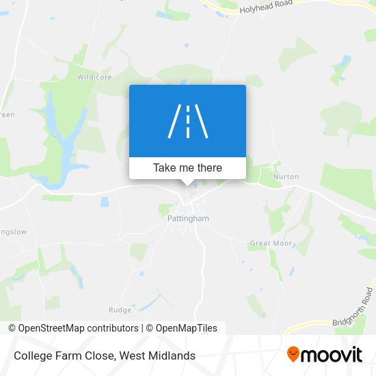 College Farm Close map
