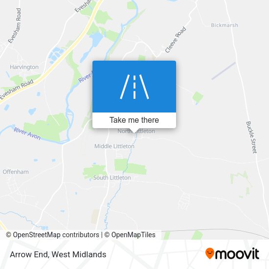 Arrow End map