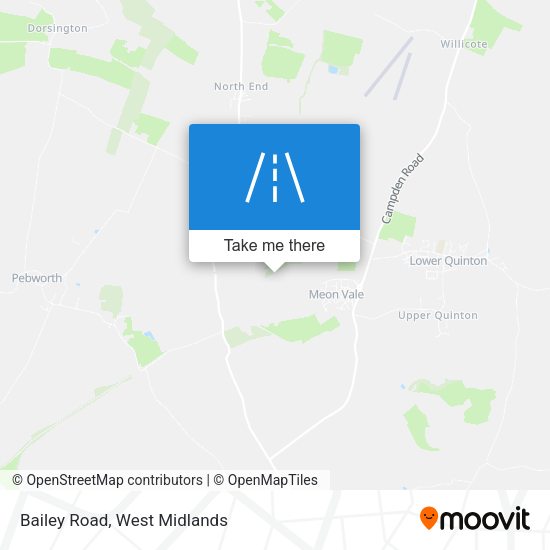 Bailey Road map