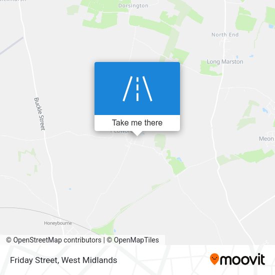 Friday Street map