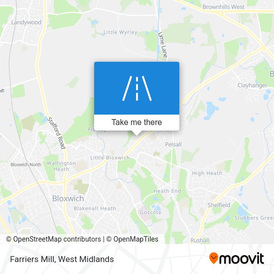 Farriers Mill map