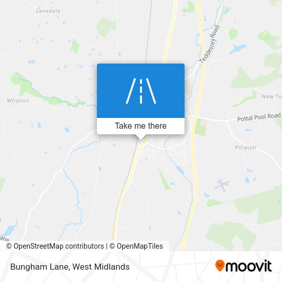Bungham Lane map