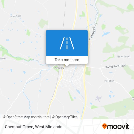 Chestnut Grove map
