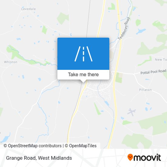 Grange Road map
