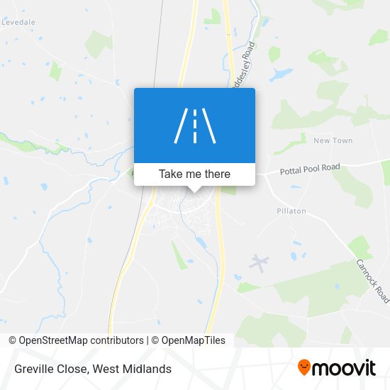 Greville Close map