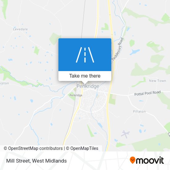 Mill Street map