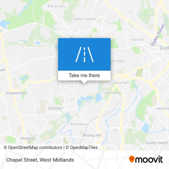 Chapel Street map