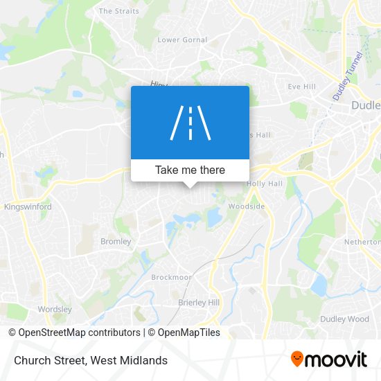 Church Street map