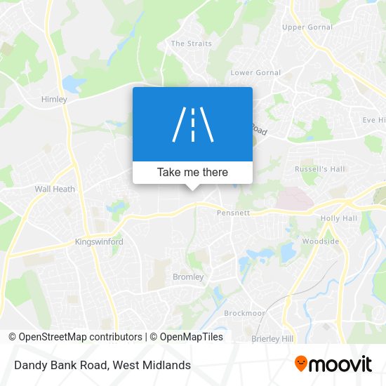 Dandy Bank Road map