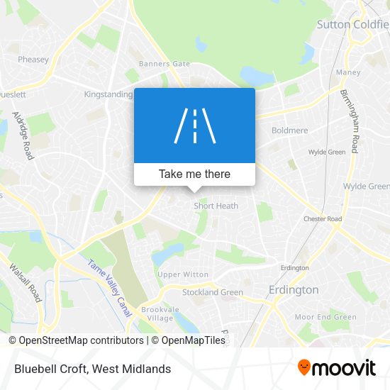 Bluebell Croft map