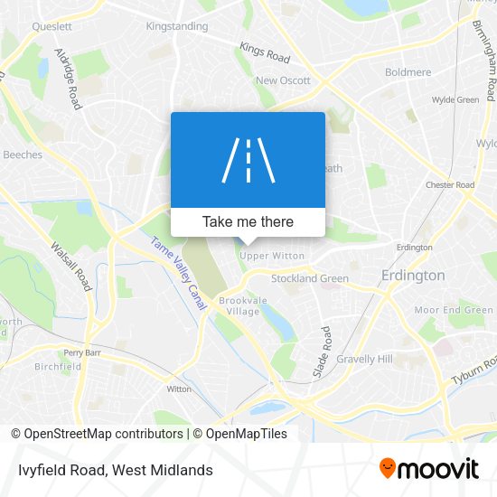 Ivyfield Road map