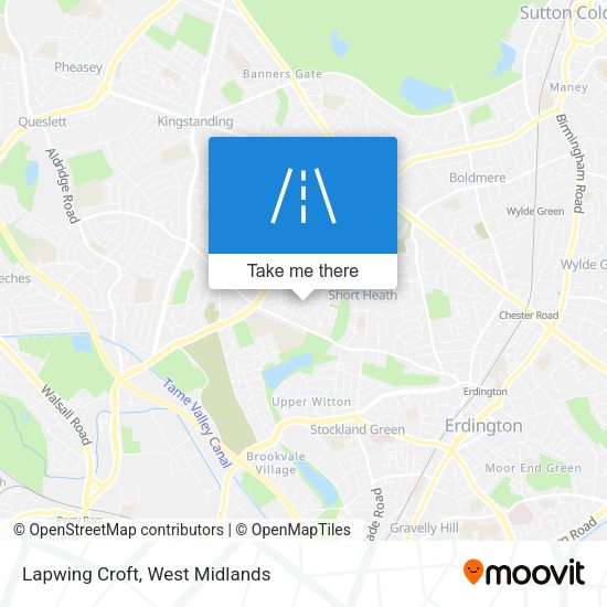 Lapwing Croft map