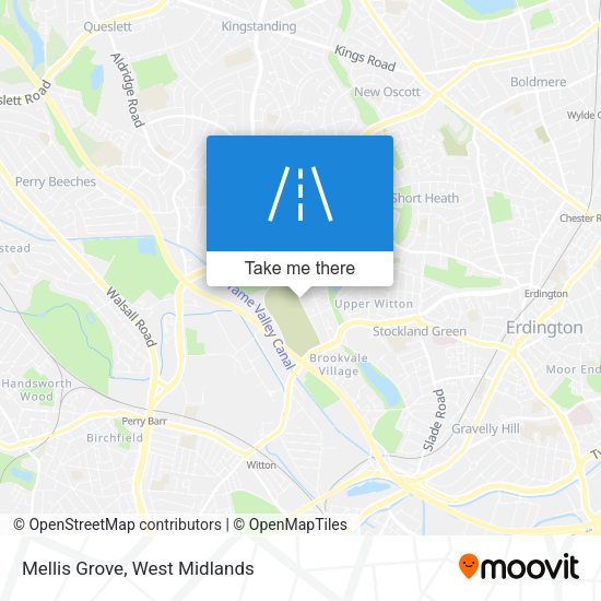 Mellis Grove map