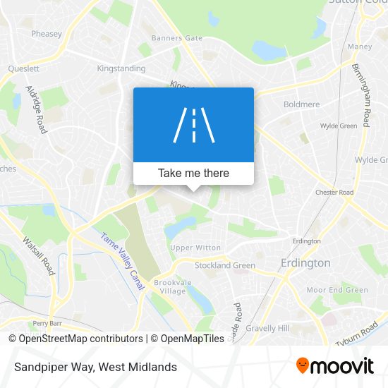 Sandpiper Way map