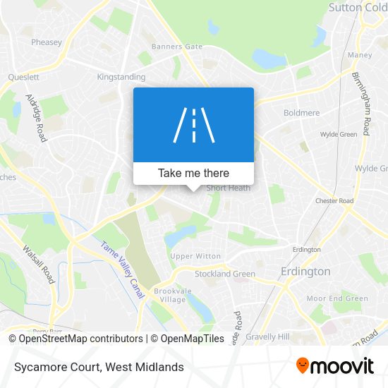 Sycamore Court map