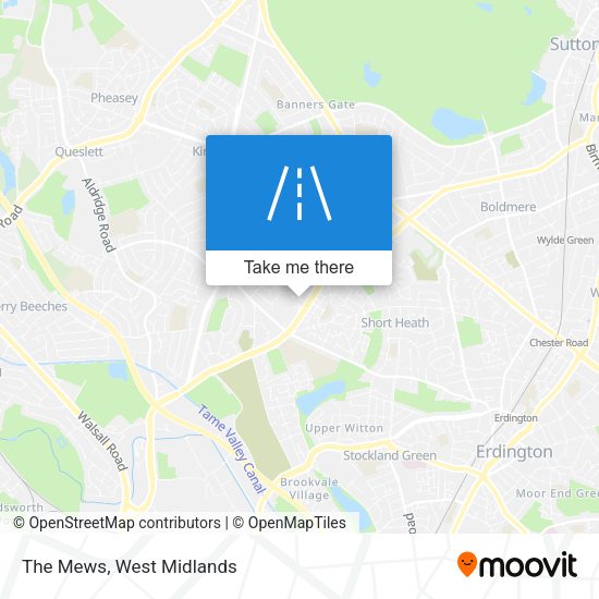 The Mews map