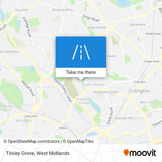 Tilsley Grove map