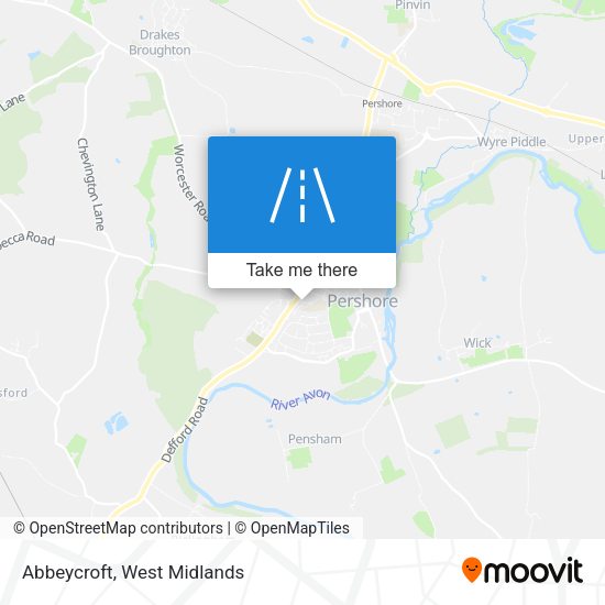 Abbeycroft map