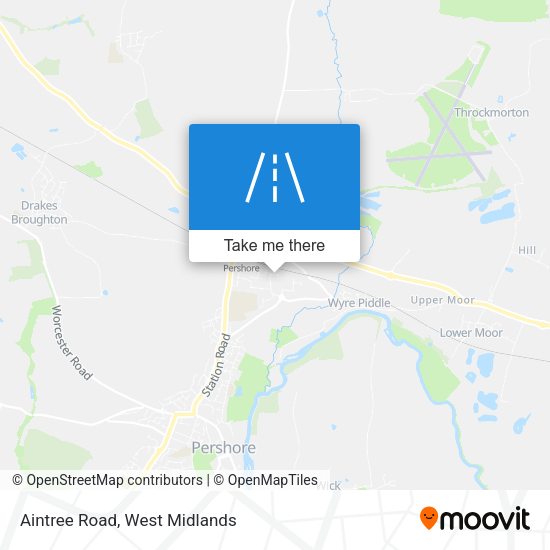 Aintree Road map