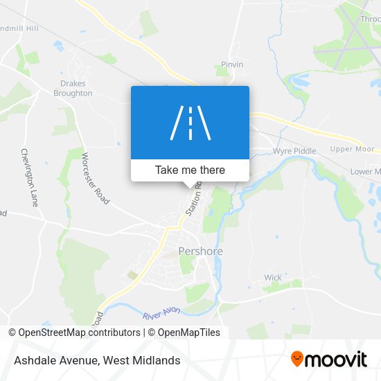 Ashdale Avenue map