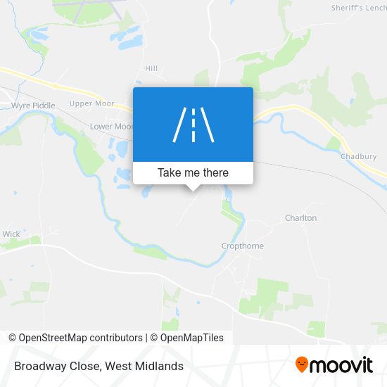 Broadway Close map