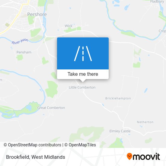 Brookfield map