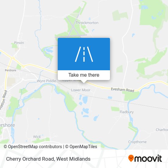 Cherry Orchard Road map