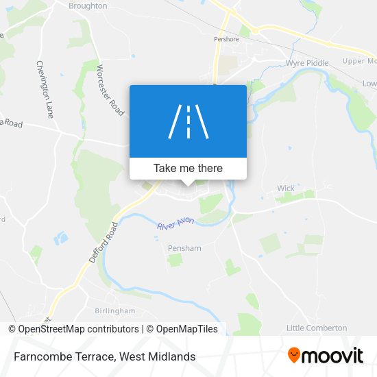Farncombe Terrace map