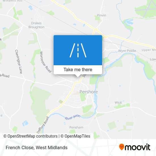 French Close map