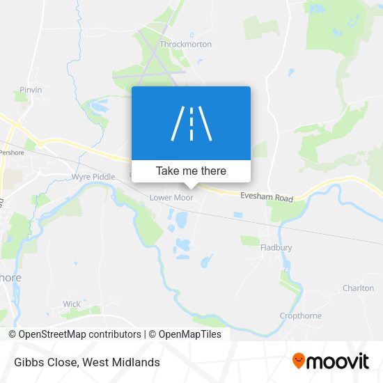 Gibbs Close map