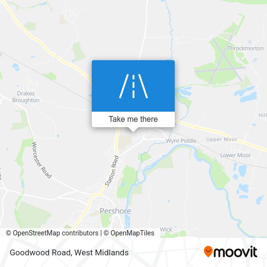 Goodwood Road map