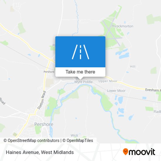 Haines Avenue map
