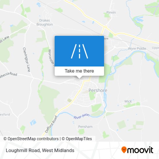 Loughmill Road map