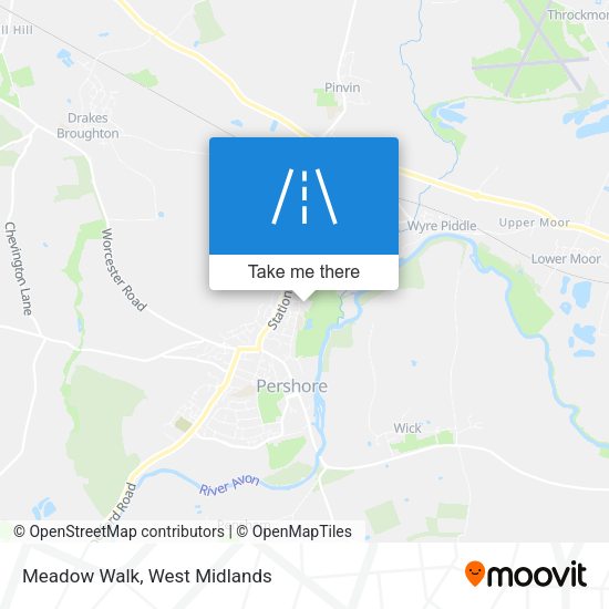 Meadow Walk map