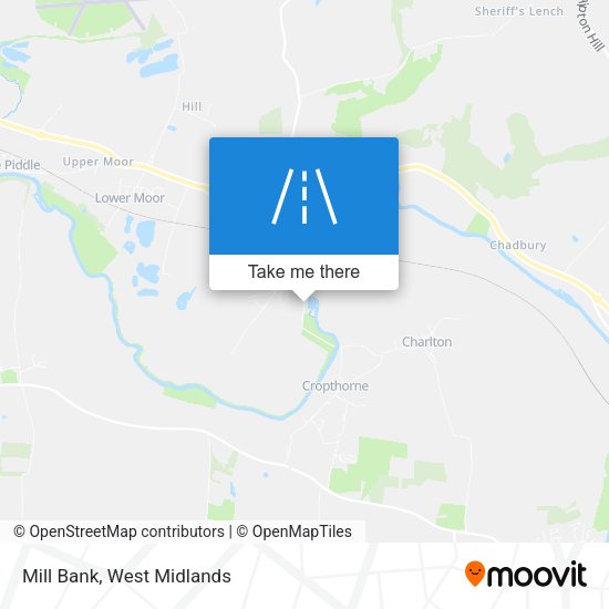 Mill Bank map